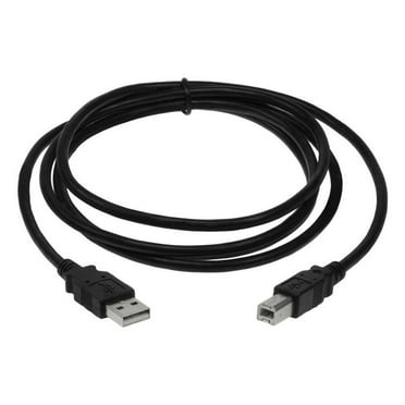 BCFPrinter2123 10 Feet, Black ReadyPlug USB Cable Compatible with Brother Wireless All-in-One Printer MFC-J475DW 